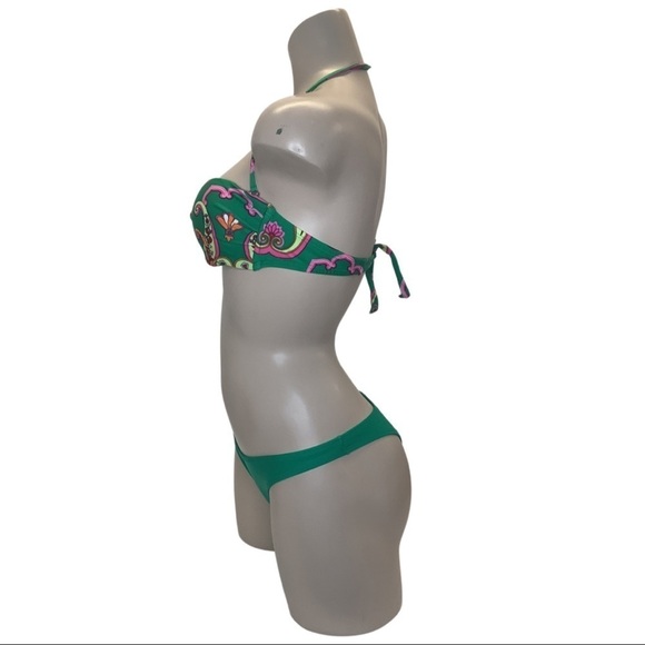 Recco Paisley Brazilian Bikini Set New With Tags - Picture 2 of 3